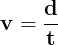 Eqn v d t